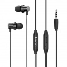 Lenovo HF130 Wired 3.5mm In-ear Headphones – Black